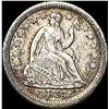 1857-O Seated Liberty Half Dime NEARLY  UNCIRCULATED