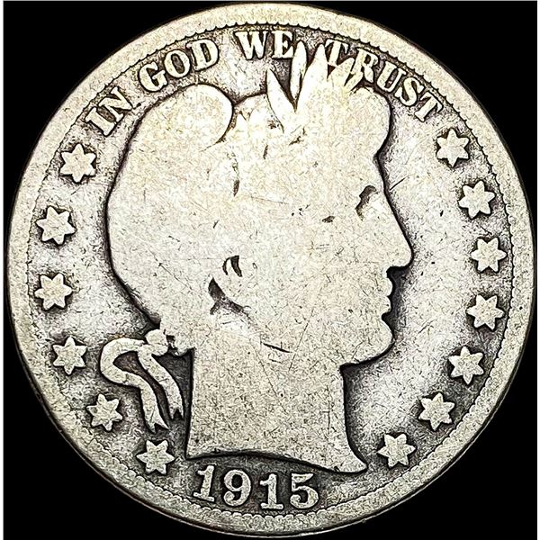 1915 Barber Half Dollar NICELY CIRCULATED