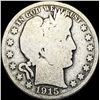 1915 Barber Half Dollar NICELY CIRCULATED