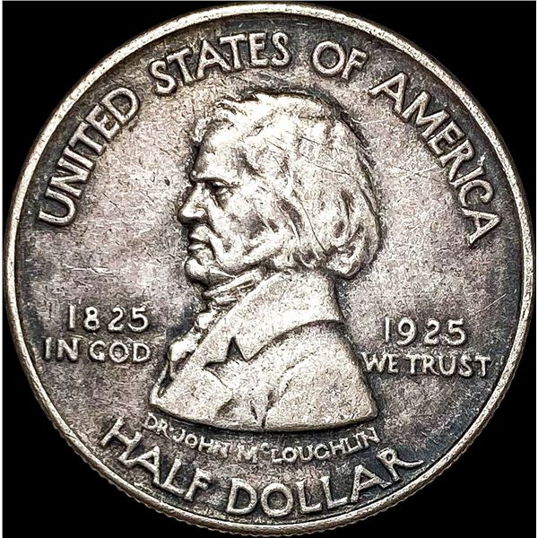 1925 Fort Vancouver Half Dollar NEARLY  UNCIRCULATED