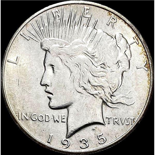 1935-S Silver Peace Dollar CLOSELY  UNCIRCULATED