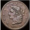 Image 1 : 1839 Coronet Head Large Cent ABOUT  UNCIRCULATED