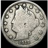 1912-S Liberty Head Nickel NICELY CIRCULATED