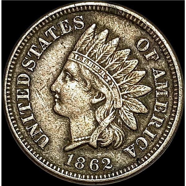 1862 Indian Head Cent LIGHTLY CIRCULATED