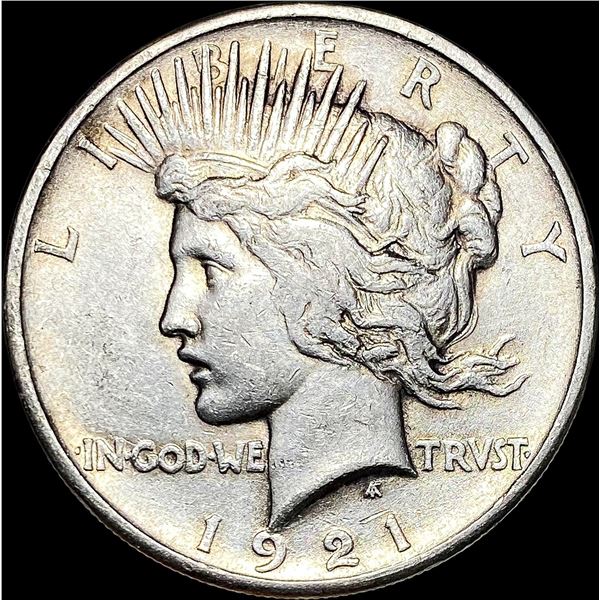 1921 Silver Peace Dollar CLOSELY UNCIRCULATED