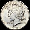 Image 1 : 1921 Silver Peace Dollar CLOSELY UNCIRCULATED