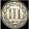 Image 2 : 1870 Nickel Three-Cent Piece CHOICE AU
