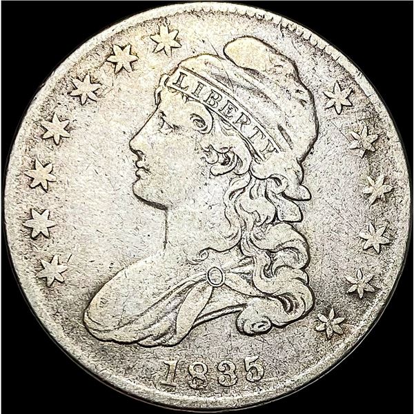 1835 Capped Bust Half Dollar LIGHTLY  CIRCULATED