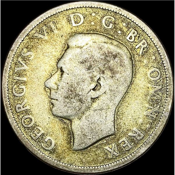 1937 Silver Crown George VI Great Britain  NICELY CIRCULATED