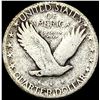 Image 2 : 1927-S Silver Standing Lib Quarter  LIGHTLY CIRCULATED