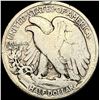 Image 2 : 1921 Walking Liberty Half Dollar NICELY  CIRCULATED