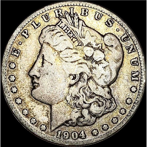 1904-S Silver Morgan Dollar LIGHTLY  CIRCULATED
