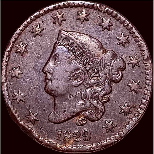 1829 Coronet Head Large Cent HIGH GRADE