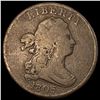Image 1 : 1805 Draped Bust Half Cent LIGHTLY CIRCULATED
