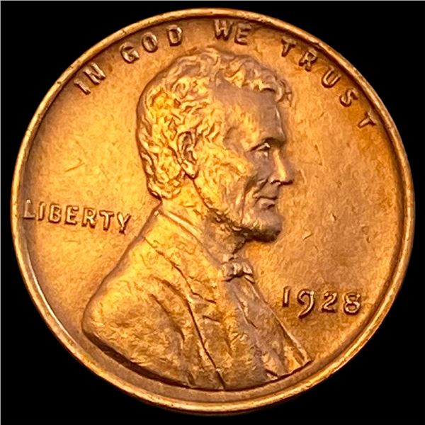 1928 Red Lincoln Wheat Cent UNCIRCULATED