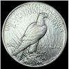 Image 2 : 1921 Silver Peace Dollar NEARLY UNCIRCULATED
