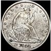 Image 1 : 1844 Seated Liberty Half Dollar CLOSELY  UNCIRCULATED