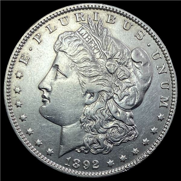 1892-O Silver Morgan Dollar CLOSE UNC