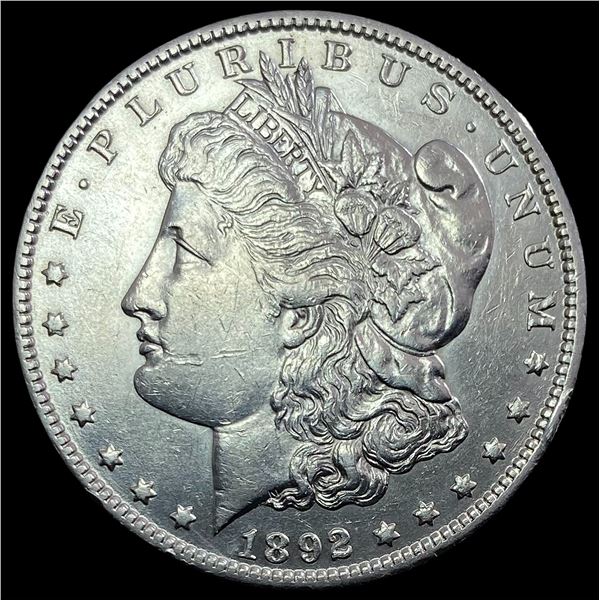 1892-O Silver Morgan Dollar CLOSELY  UNCIRCULATED