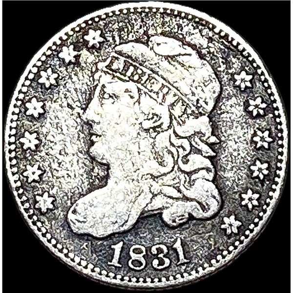 1831 Capped Bust Half Dime NEARLY  UNCIRCULATED