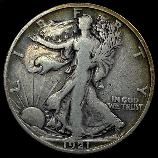 1921-S Walking Liberty Half Dollar NICELY  CIRCULATED