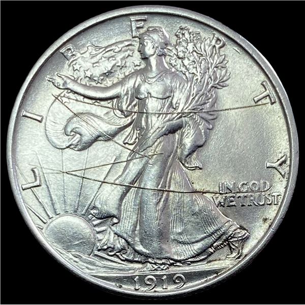 1919 Walking Liberty Half Dollar UNCIRCULATED