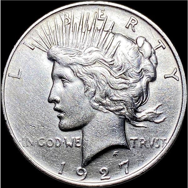 1927-D Peace Silver Dollar CLOSELY UNC