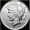 Image 1 : 1927-D Peace Silver Dollar CLOSELY UNC