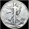 1938-D Walking Liberty Half Dollar LIGHTLY  CIRCULATED