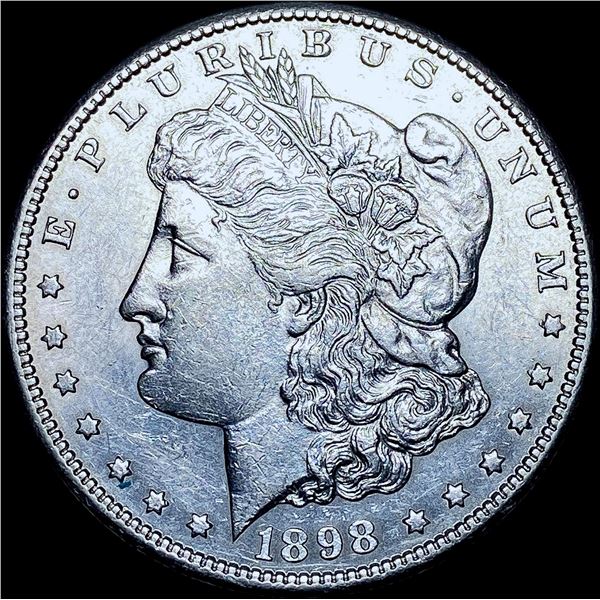 1898-S Silver Morgan Dollar CHOICE AU