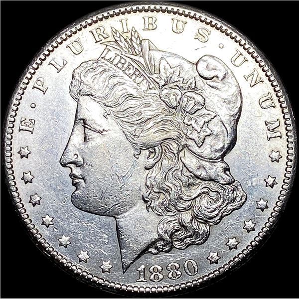 1880-CC Morgan Silver Dollar CLOSELY  UNCIRCULATED