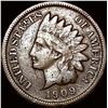 1909-S Indian Head Cent LIGHTLY CIRCULATED