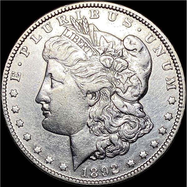 1892-O Silver Morgan Dollar NEARLY  UNCIRCULATED