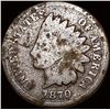 Image 1 : 1870 Indian Head Cent NICELY CIRCULATED