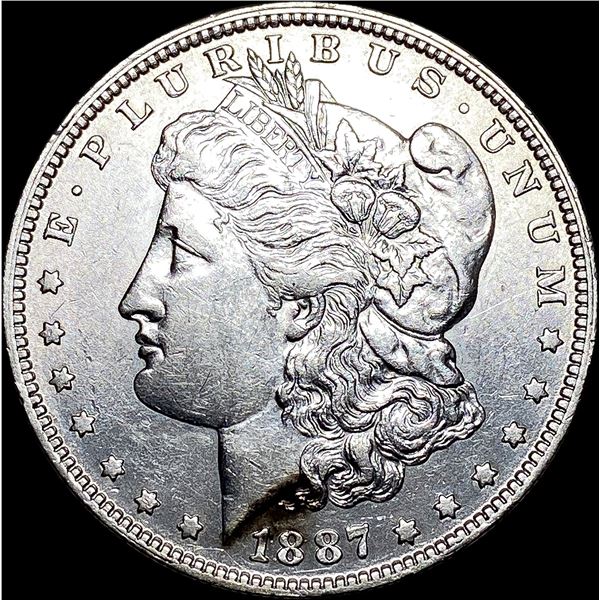 1887-O Silver Morgan Dollar CLOSELY UNC