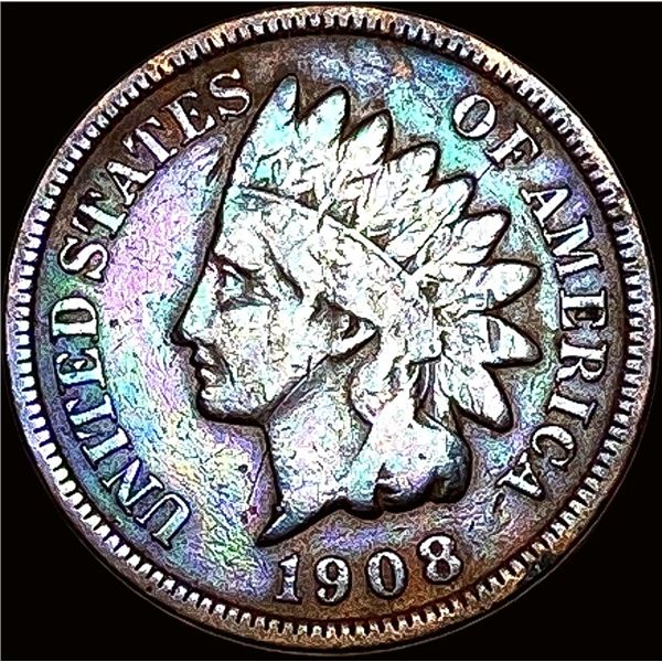 1908-S Indian Head Cent LIGHTLY CIRCULATED