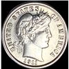 Image 1 : 1911 Silver Barber Dime CLOSELY UNCIRCULATED