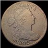 Image 1 : 1802 Draped Bust Large Cent LIGHTLY CIRCULATED