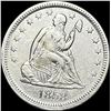 Image 1 : 1858 Silver Seated Liberty Quarter CLOSELY UNCIRCULATED