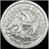 Image 2 : 1853 Arrows/Rays Seated Liberty Quarter  CLOSELY UNCIRCULATED