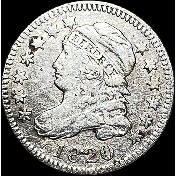 1820 Capped Bust Dime LIGHTLY CIRCULATED