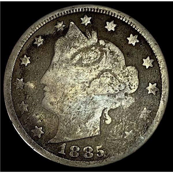 1885 Liberty Head Nickel NICELY CIRCULATED