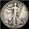 1938-D Silver Half Dollar Walking Liberty  LIGHTLY CIRCULATED