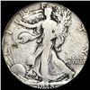 1938-D Silver Walking Liberty Half Dollar  LIGHTLY CIRCULATED