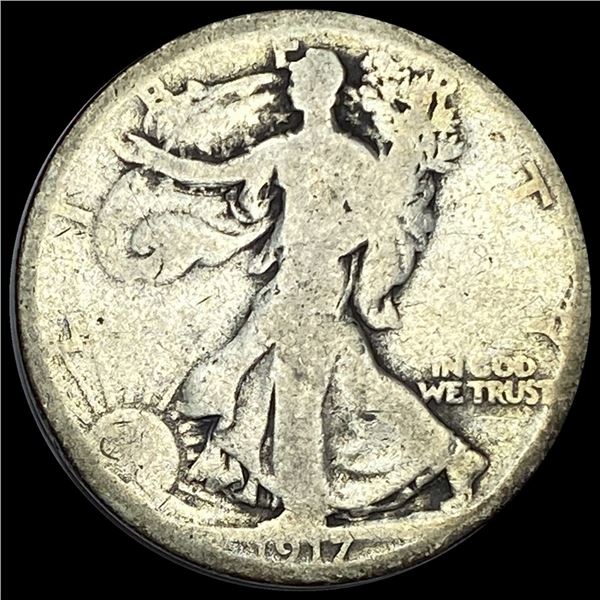 1917-S Walking Liberty Half Dollar NICELY  CIRCULATED