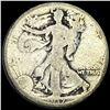 Image 1 : 1917-S Walking Liberty Half Dollar NICELY  CIRCULATED