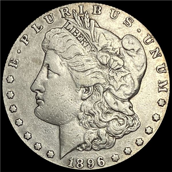 1896-S Silver Morgan Dollar LIGHTLY  CIRCULATED
