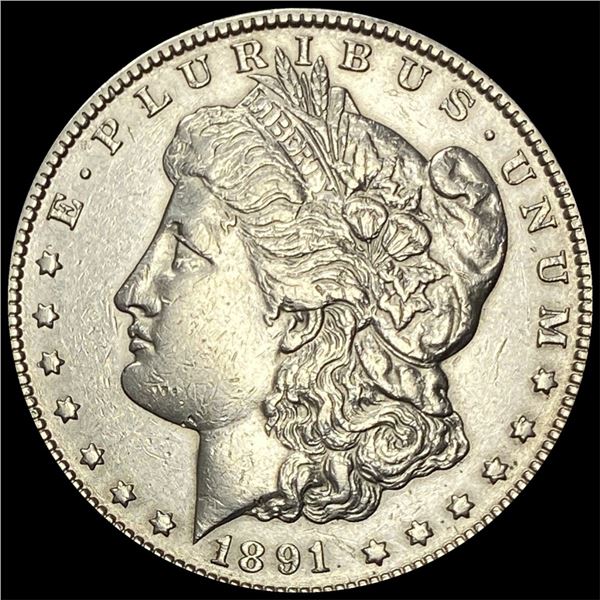 1891-CC Silver Morgan Dollar CLOSELY  UNCIRCULATED