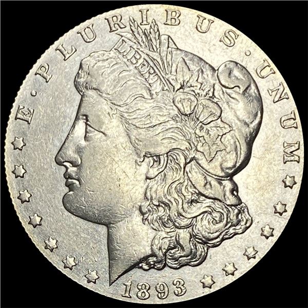 1893 Morgan Silver Dollar CLOSELY  UNCIRCULATED