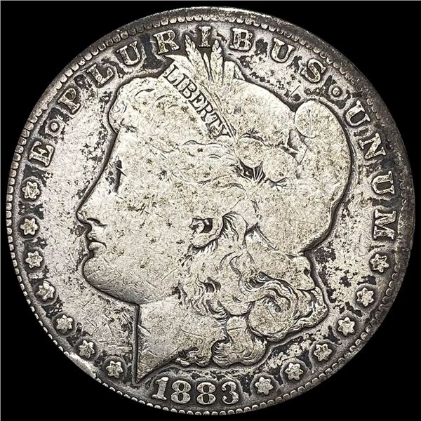 1883-CC Silver Morgan Dollar LIGHTLY  CIRCULATED